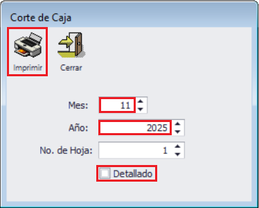 GOMsever Windows Libro de Venta
