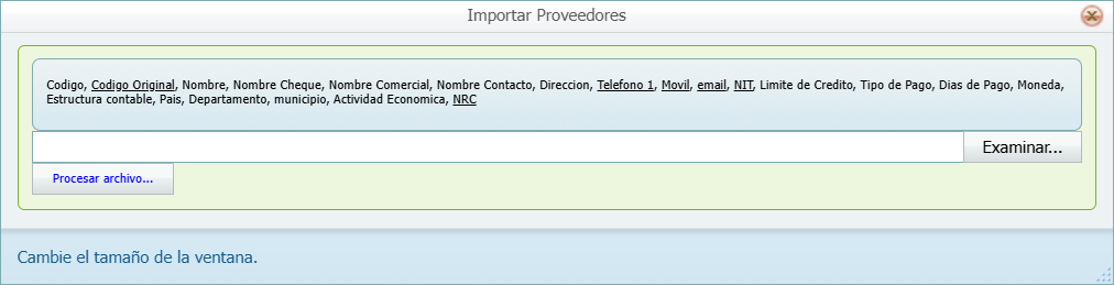 Cuentas por Pagar Proveedor Importar